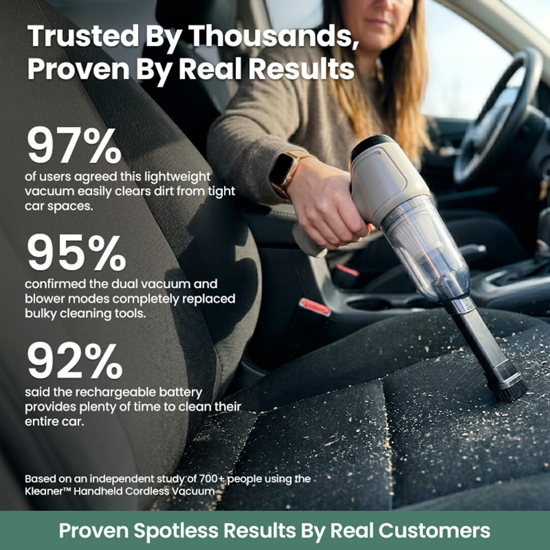 Kleaner™ Handheld Cordless Vacuum