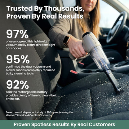 Kleaner™ Handheld Cordless Vacuum